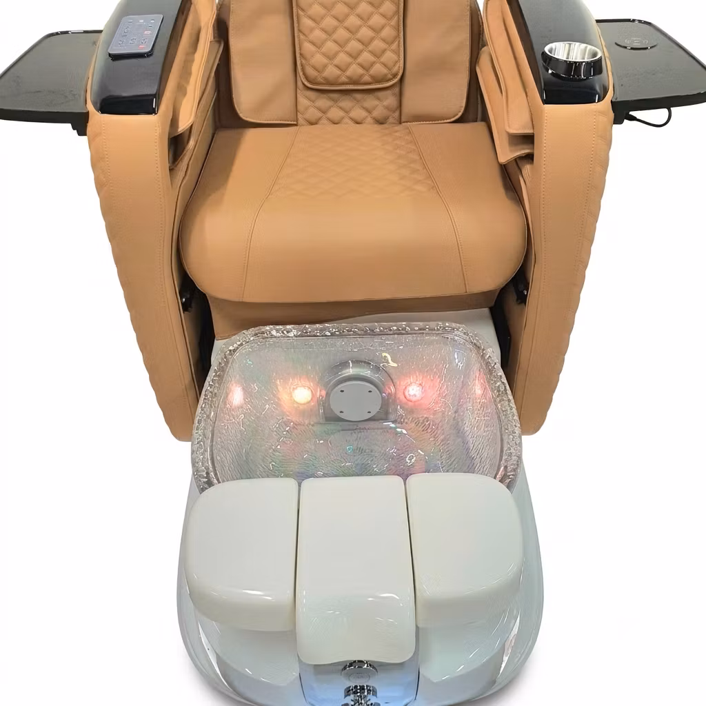 Spa Pedicure Chair PRESTIGE DELUXE - CAPPUCHINO