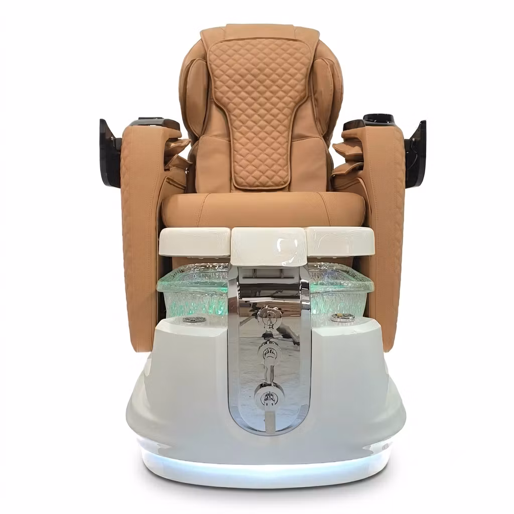 Spa Pedicure Chair PRESTIGE DELUXE - CAPPUCHINO