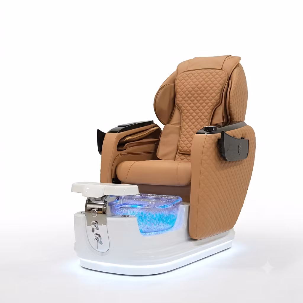 Spa Pedicure Chair PRESTIGE DELUXE - CAPPUCHINO