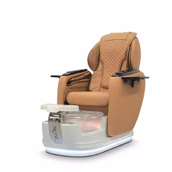 Spa Pedicure Chair PRESTIGE DELUXE - CAPPUCHINO