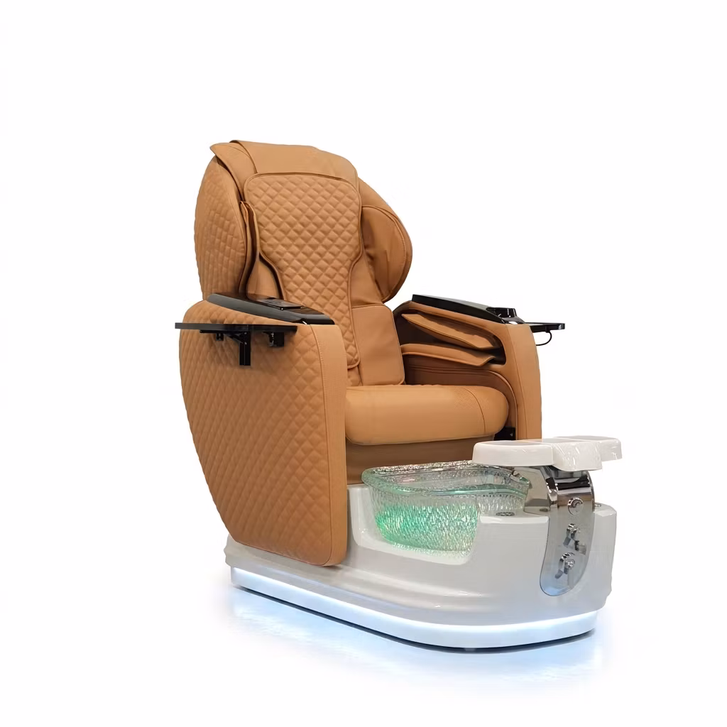 Spa Pedicure Chair PRESTIGE DELUXE - CAPPUCHINO