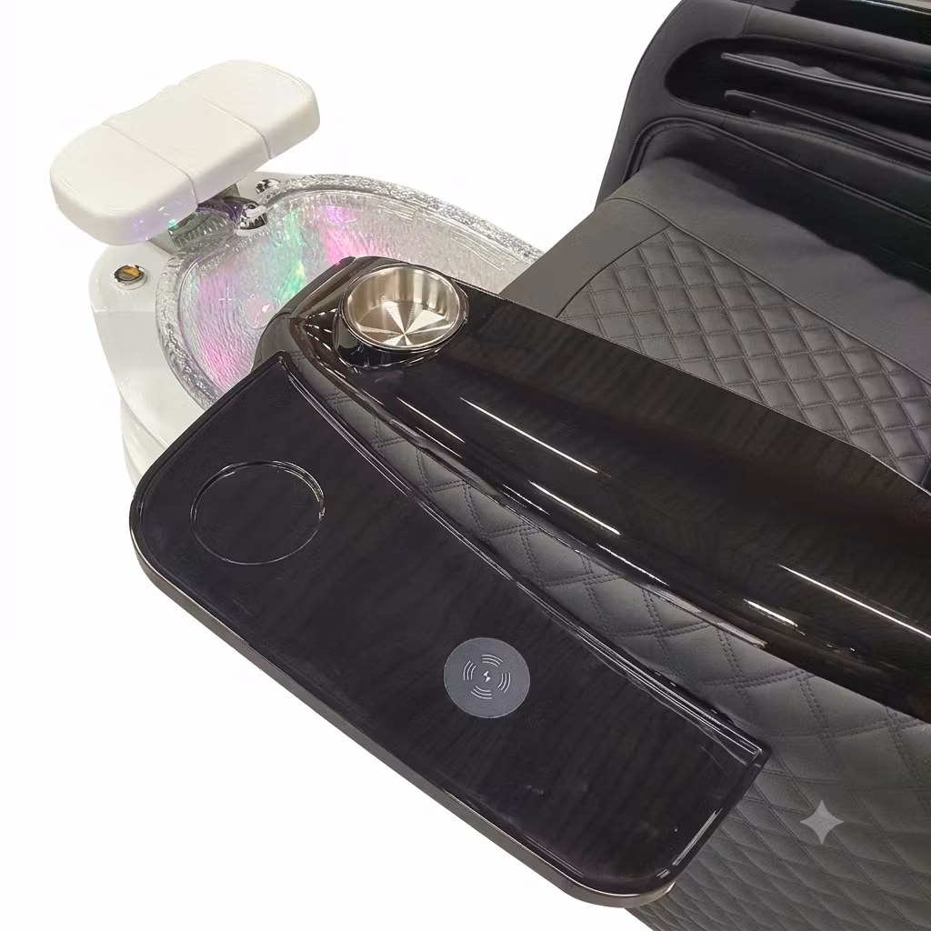 Spa Pedicure Chair PRESTIGE DELUXE - BLACK