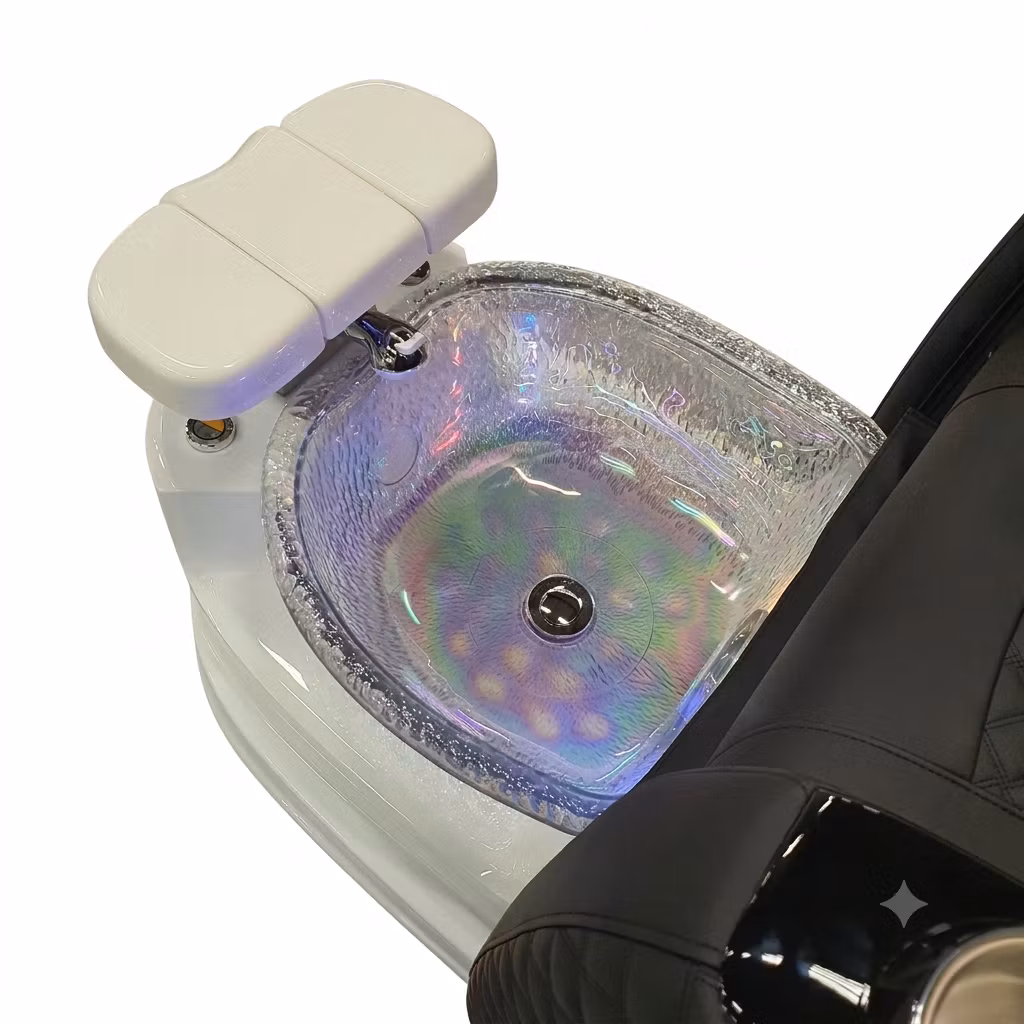 Spa Pedicure Chair PRESTIGE DELUXE - BLACK