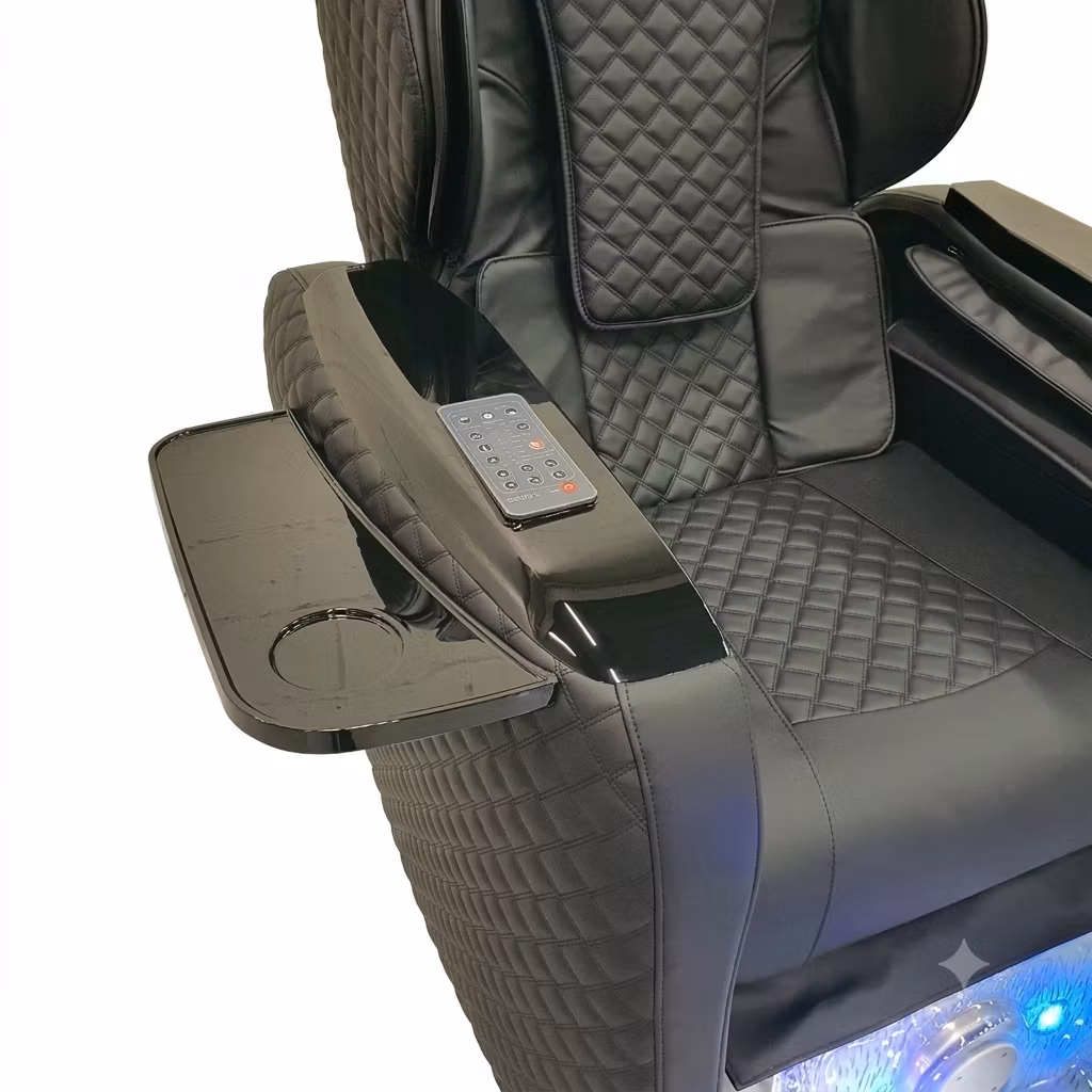 Spa Pedicure Chair PRESTIGE DELUXE - BLACK
