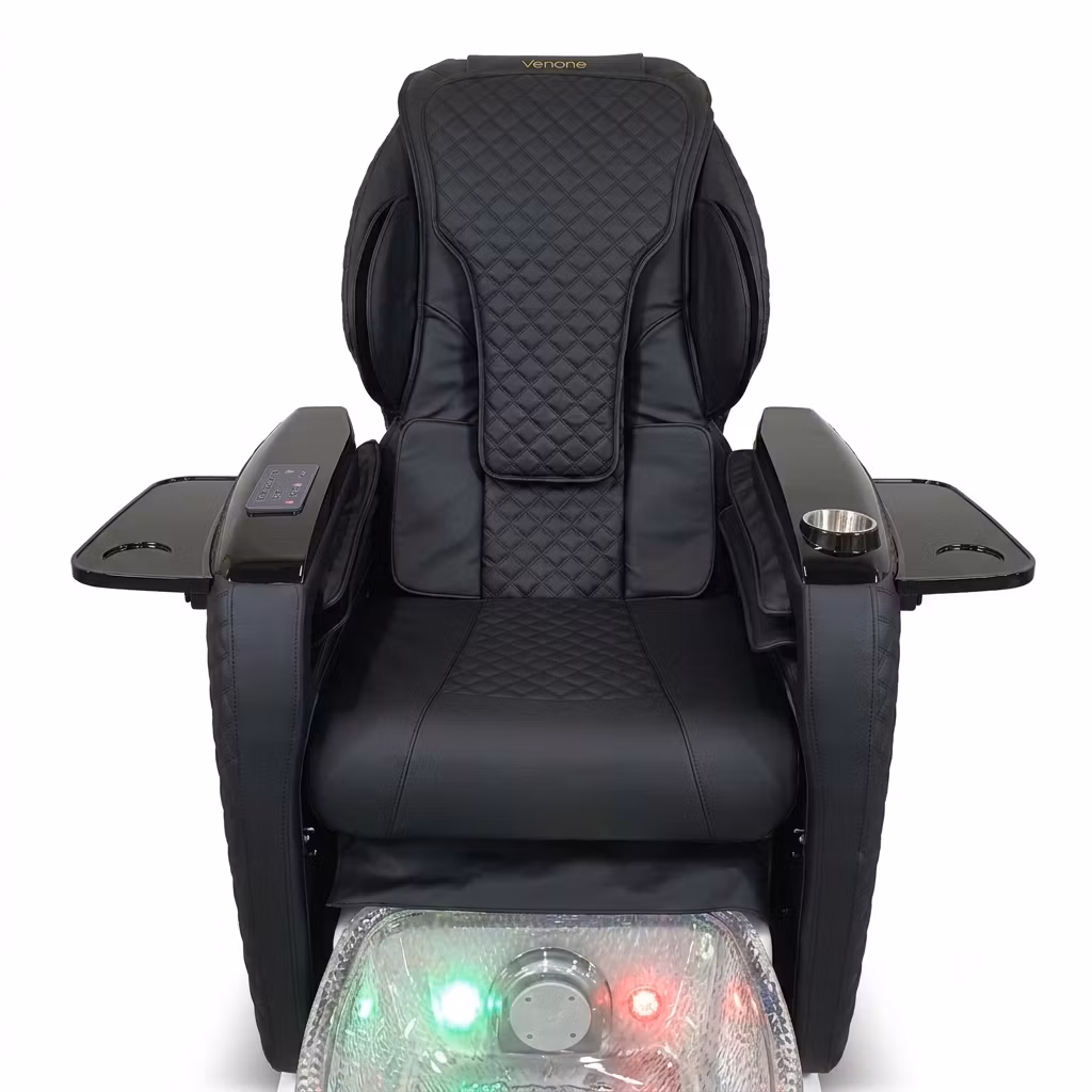 Spa Pedicure Chair PRESTIGE DELUXE - BLACK