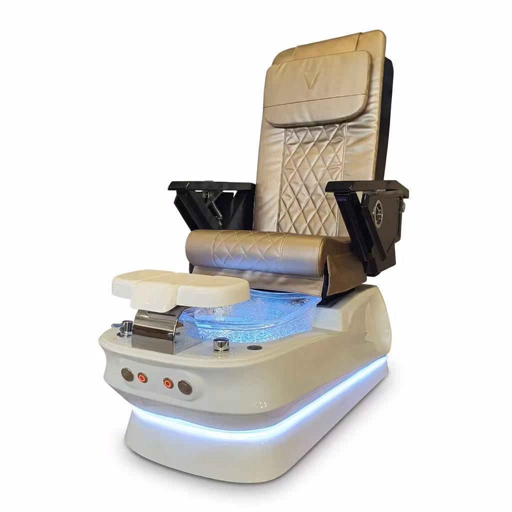 Spa Pedicure Chair ELITE - LIGHT GOLD