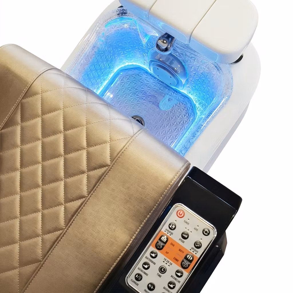Spa Pedicure Chair ELITE - LIGHT GOLD