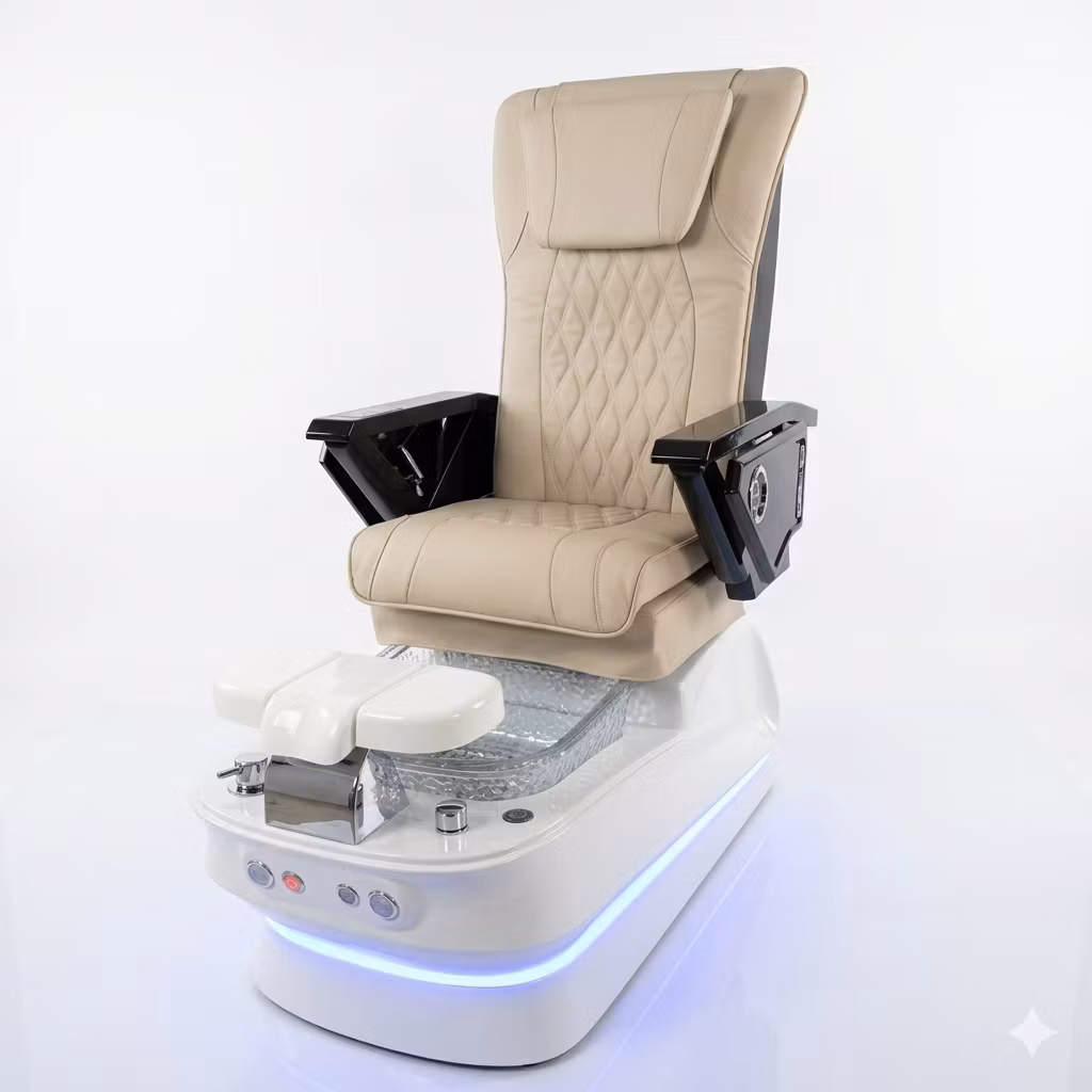 Spa Pedicure Chair ELITE - CREAM