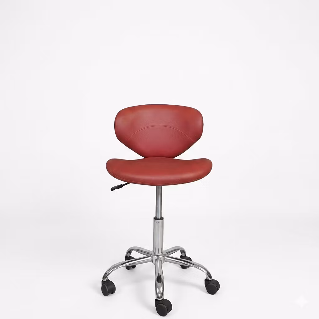 Tech Stool Chair Standard - Burgundy Red