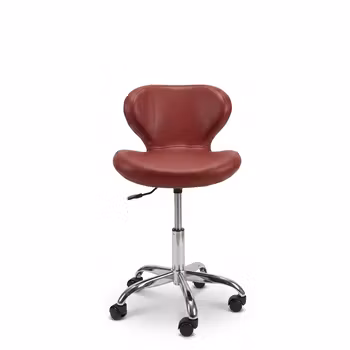 Tech Stool Chair Premium - Burgundy Red