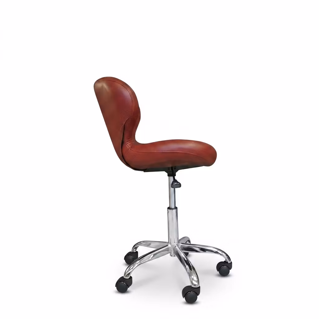 Tech Stool Chair Premium - Burgundy Red