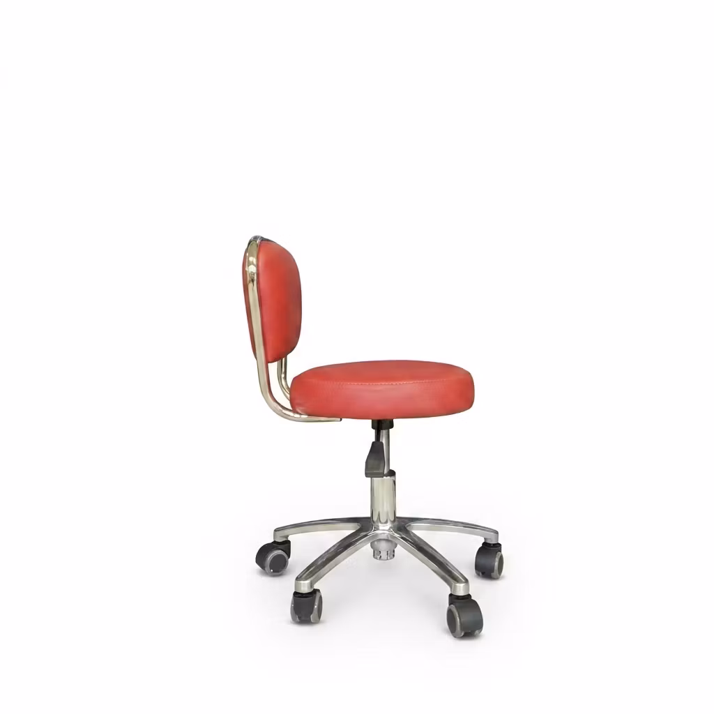 Tech Stool Chair EM - Burgundy Red