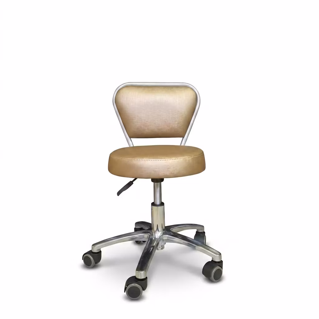 Tech Stool Chair EM - Light Gold