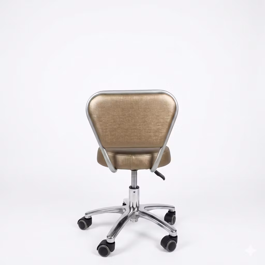 Tech Stool Chair EM - Light Gold