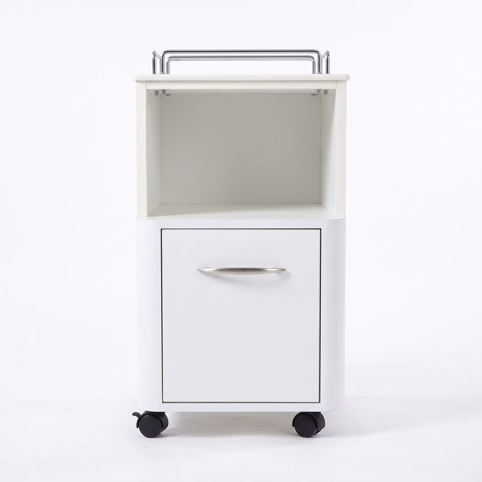 Pedicure Rolling Cart Lexor - White