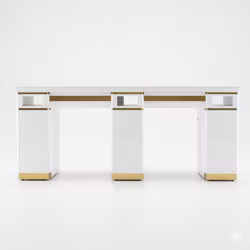 Nail Table B2C(PED) TWIN - White Gold