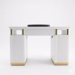 Nail Table T120 LED - White Gold