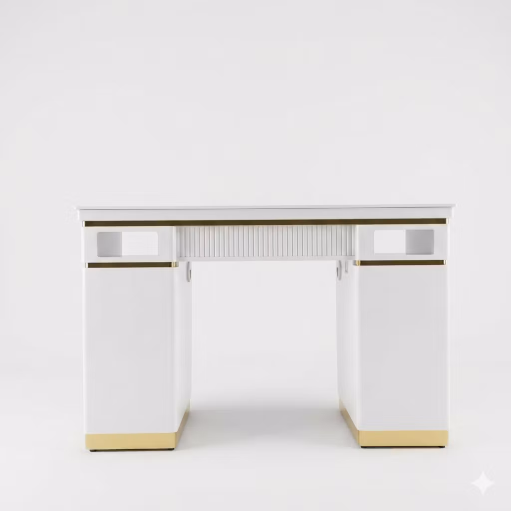 Nail Table PAD LED - White Gold