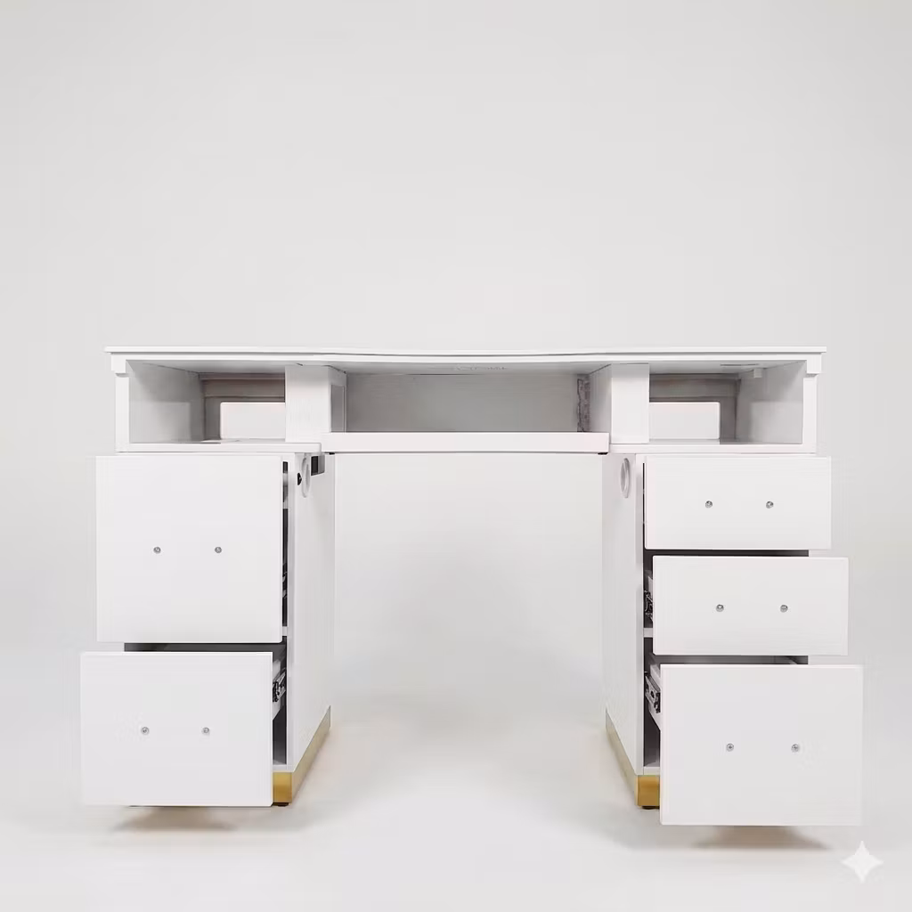 Nail Table PAD LED - White Gold