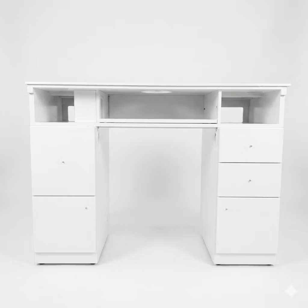 Nail Table VIPA LED 107 - White Gold