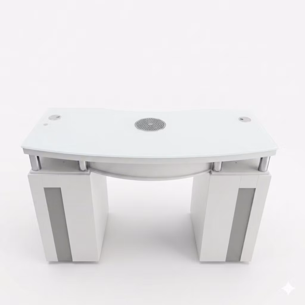 Nail Table EM LED - White