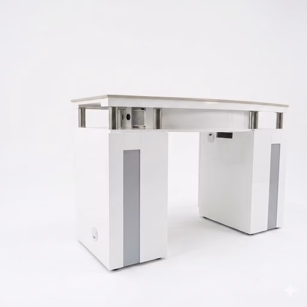 Nail Table EM LED - White