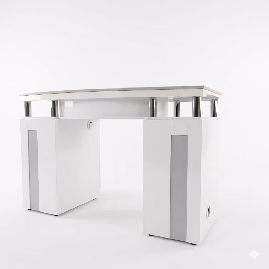 Nail Table EM LED - White