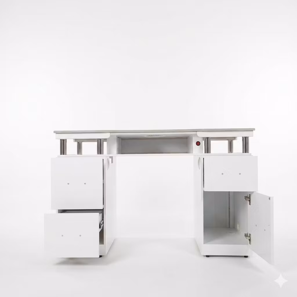 Nail Table EM LED - White