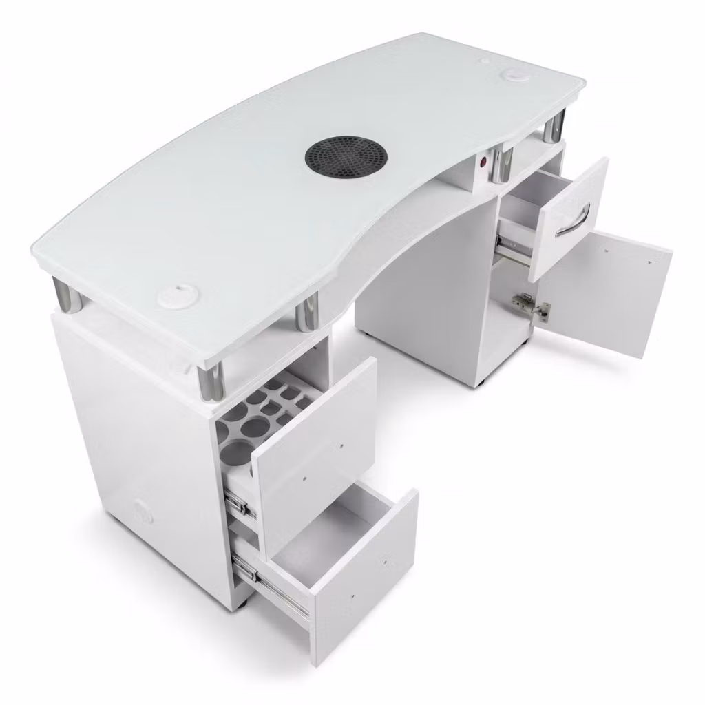 Nail Table EM LED - White