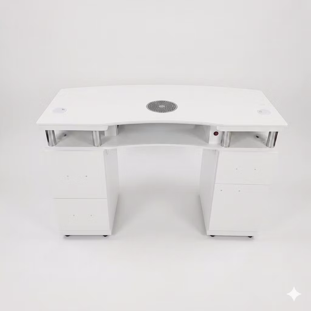 Nail Table EM LED - White