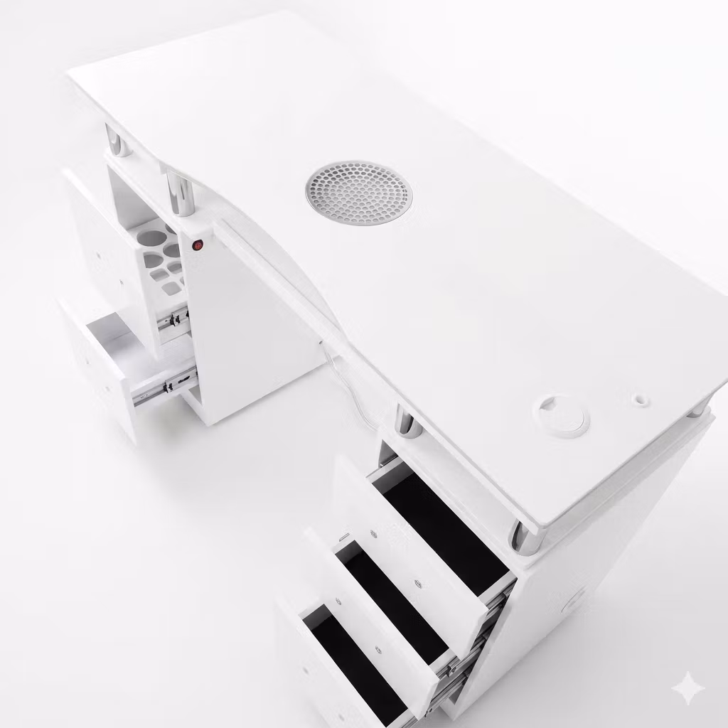 Nail Table DV LED 1 - White