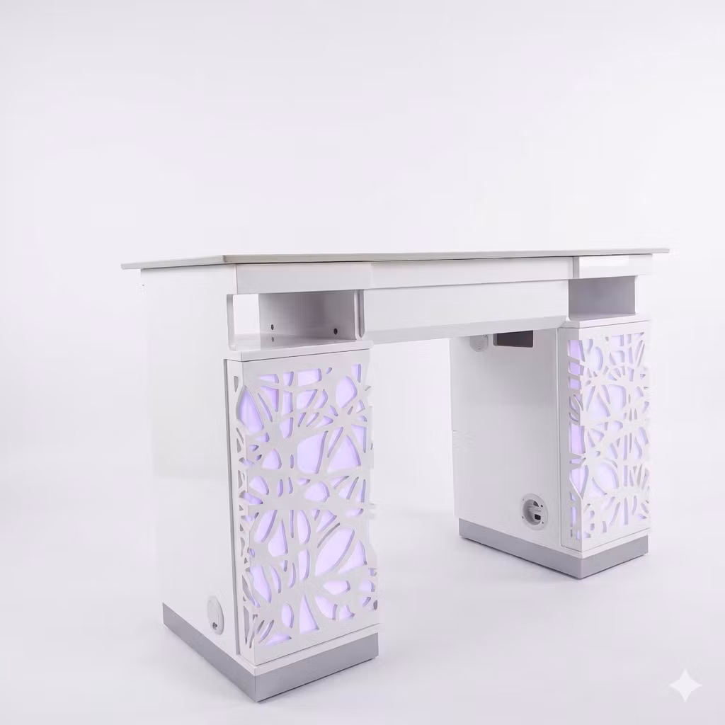 Nail Table DV LED 2 - White