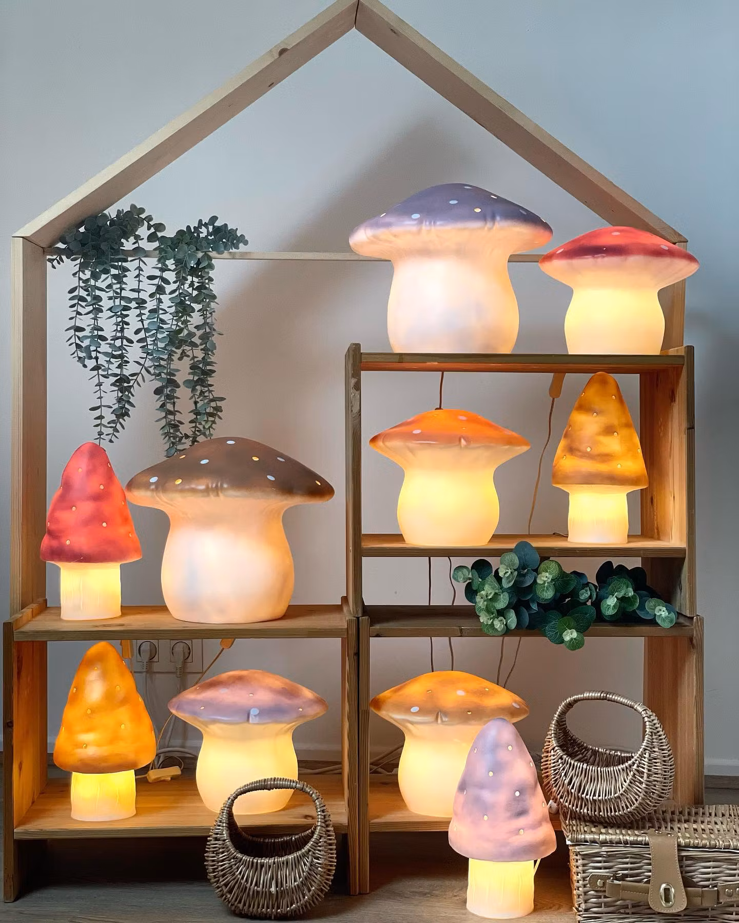 Svamplampa liten Terra - Liten Färgfläck