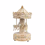 Karusell pastell stor