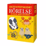 Aktivitetskort Rörelse - gympa med djuren