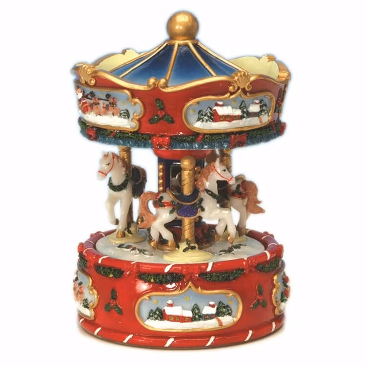 Speldosa Julkarusell