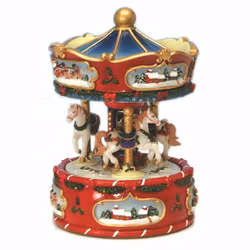 Speldosa Julkarusell