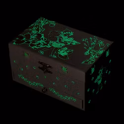 Smyckeskrin Flower Fairies© jordgubbe -  glow in the dark