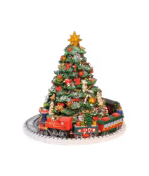 Speldosa Tåg runt julgran