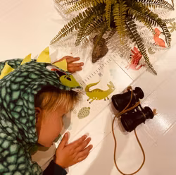 Mättavla dinosaurier