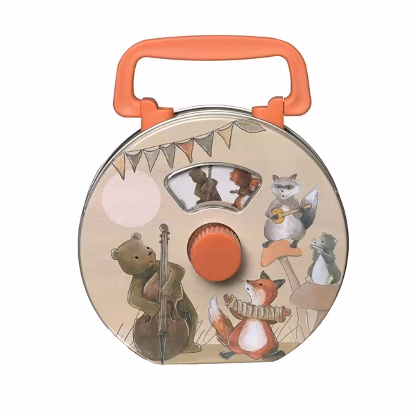 Speldosa rörliga musikdjur