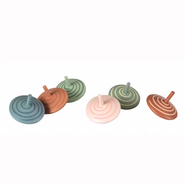 Träsnurra 12 st i display