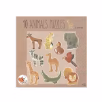 Pussel 10 djungeldjur
