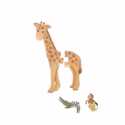 Pussel 10 djungeldjur