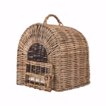 Hundbur i rotting med kudde