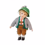 Speldosa Porslinsdocka pojke