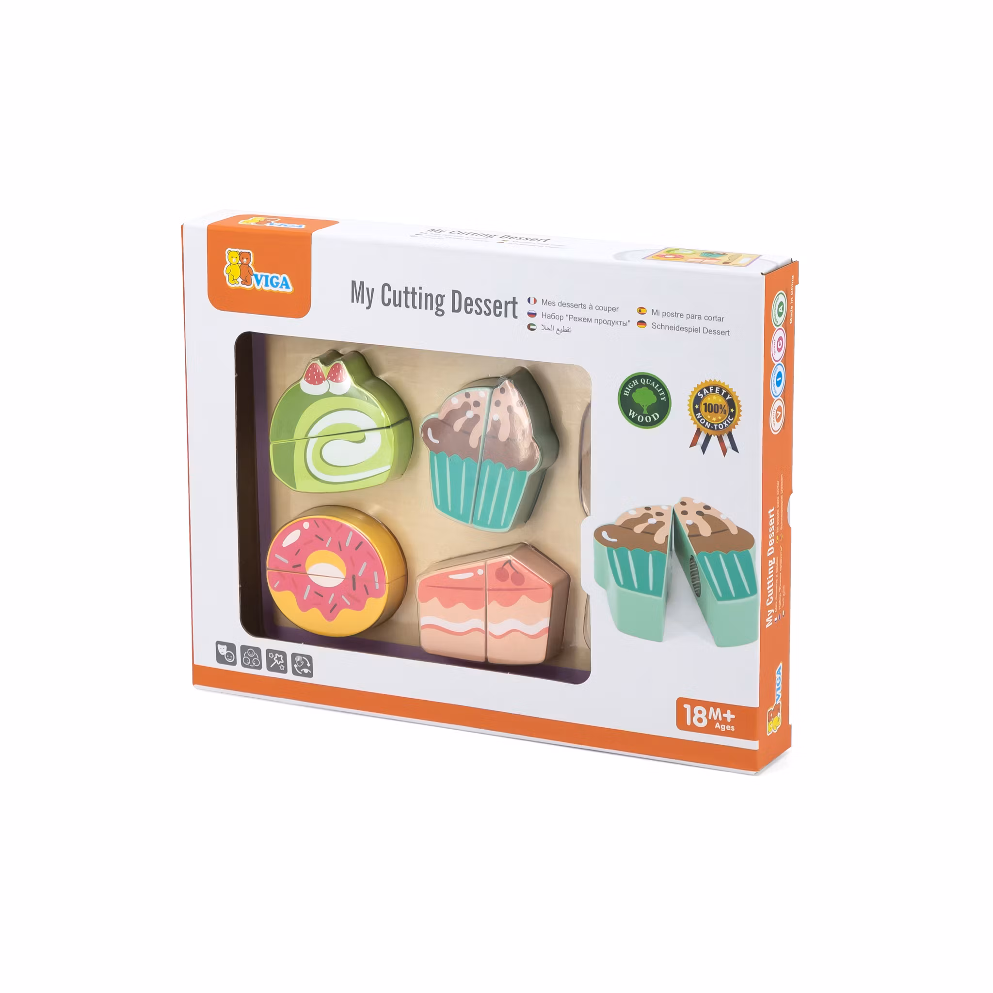 Pussel efterrätt 2-delade