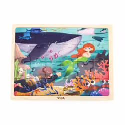 Pussel sjöjungfru 24 bitar