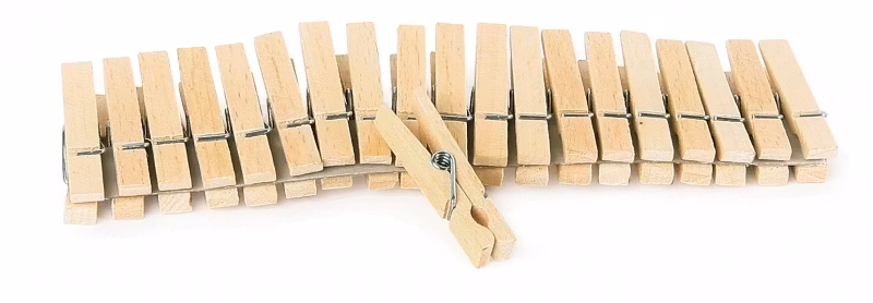 Tvättklämmor (100st.)