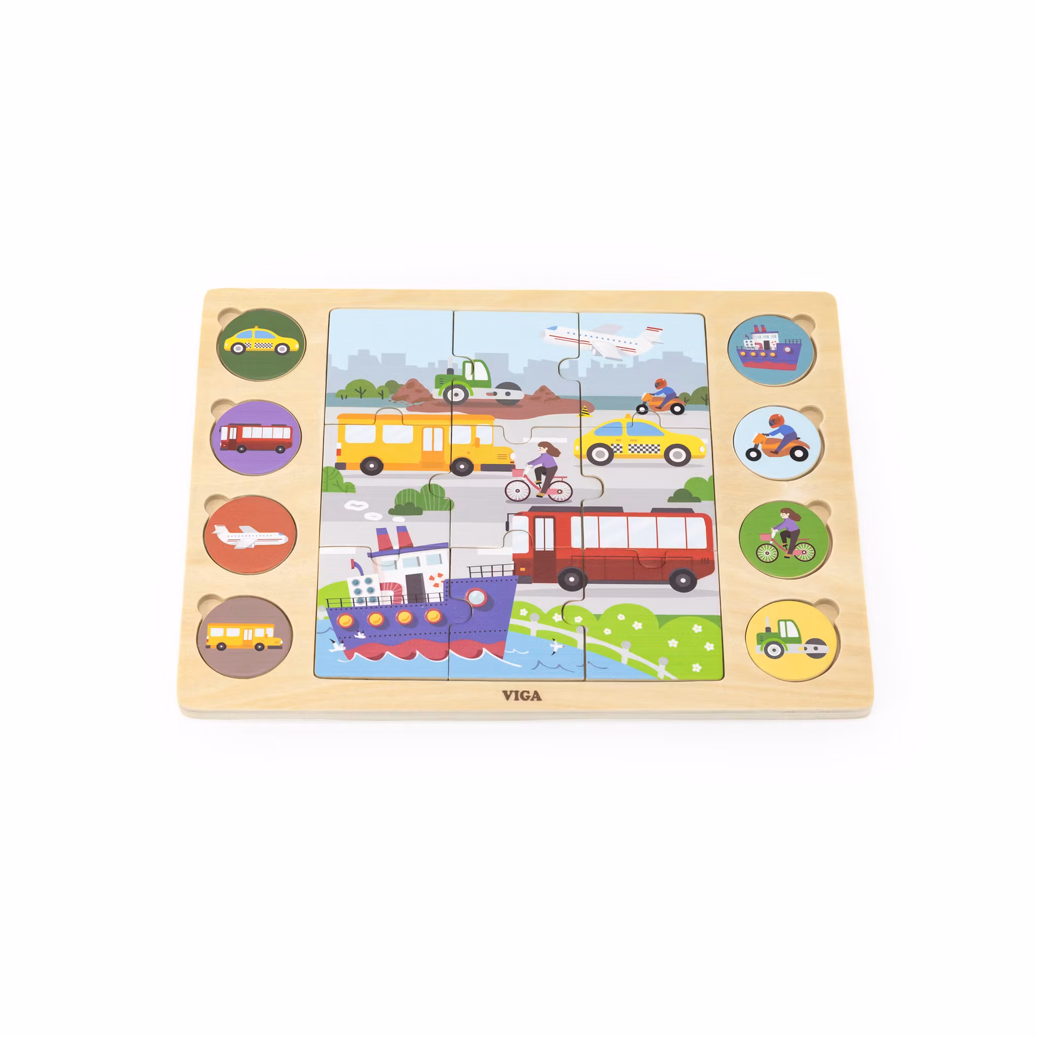 Pussla och matcha i staden